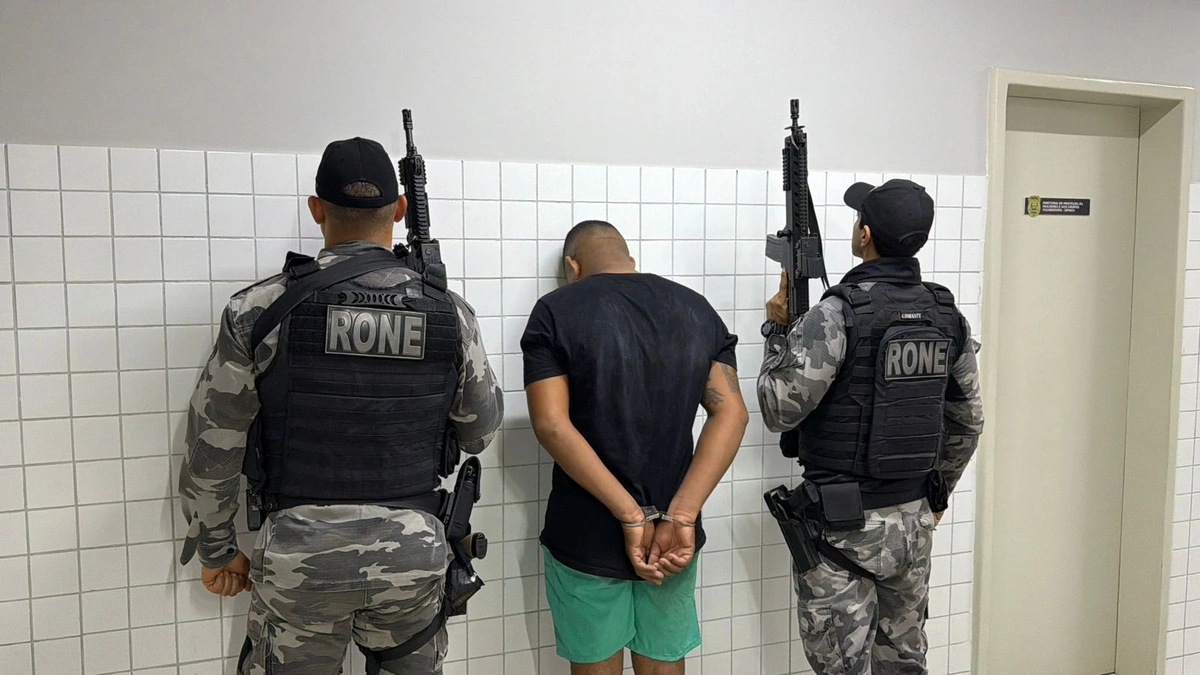 Suspeito de roubos é preso em Teresina com auxílio das câmeras do SPIA
