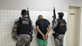 Suspeito de roubos é preso em Teresina com auxílio das câmeras do SPIA (Foto: Reprodução)