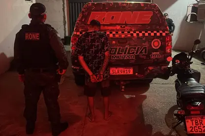 Suspeito é preso com motocicleta roubada na zona Sudeste de Teresina