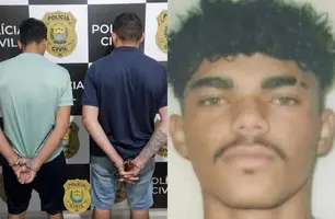 Suspeitos de assassinar jovem em posto de combustíveis são detidos em Pio IX (Foto: Reprodução)