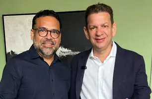 Thiago Monteiro recebeu Deputado Federal Castro Neto no Conecta Piauí (Foto: Instagram)