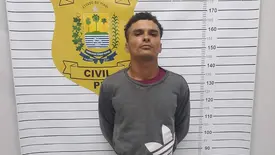 Tio é preso após tentar matar sobrinho e ameaçar família em Parnaíba (Foto: Divulgação/Polícia Civil)