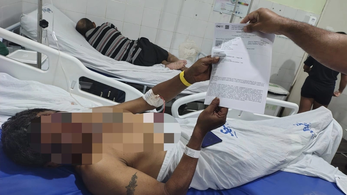 Traficante sofre 'disciplina', vai parar em hospital de Parnaíba e é preso