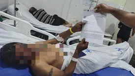 Traficante sofre 'disciplina', vai parar em hospital de Parnaíba e é preso (Foto: Reprodução)