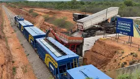 Transnordestina recebe 33 mil toneladas de trilhos e avança rumo ao Piauí (Foto: Reprodução)