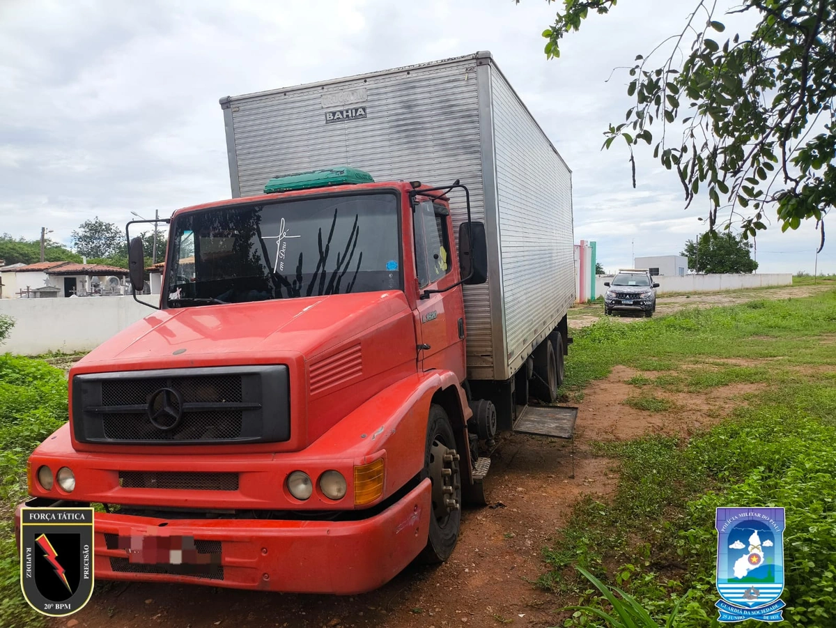 Trio é preso por simular roubo de caminhão entre Maranhão, Piauí e Pernambuco