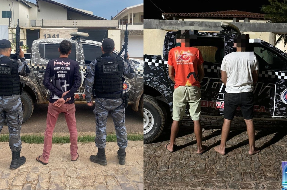 Trio é preso por simular roubo de caminhão entre Maranhão, Piauí e Pernambuco