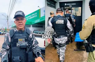 Trote sobre falso homicídio mobiliza Rone e Bope no Centro de Teresina (Foto: Reprodução)