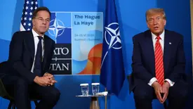 Trump chama aliados da OTAN de 'covardes' pela falta de apoio na guerra do Irã (Foto: Reprodução/ InfoMoney)