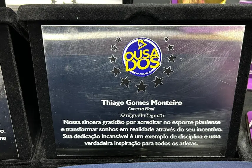 TV Ousados premia destaques do esporte piauiense em 2025