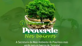 Vale Quem Tem recebe 15 mil mudas nativas e frutíferas do Proverde nos Bairros (Foto: Reprodução)