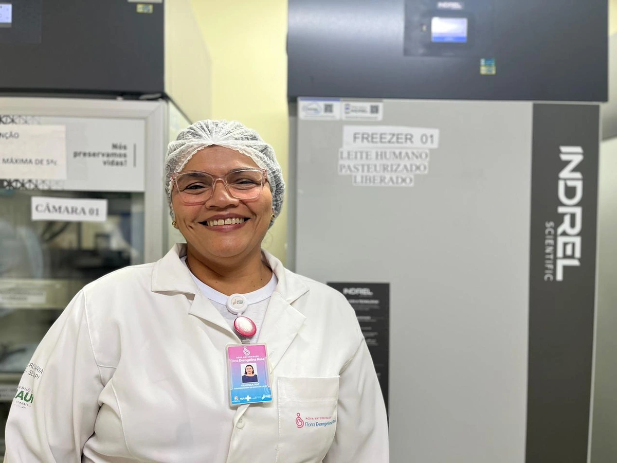 Vanessa da Paz, coordenadora do Banco de Leite