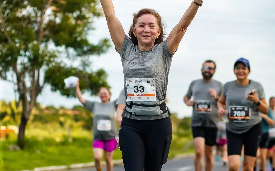 Veja registros dos corredores no Circuito das Estações em Teresina