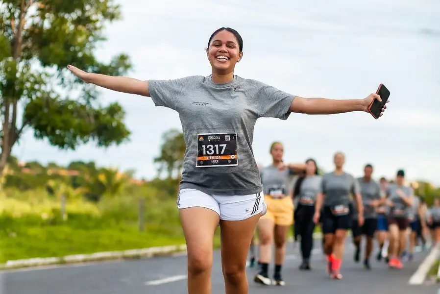 Veja registros dos corredores no Circuito das Estações em Teresina