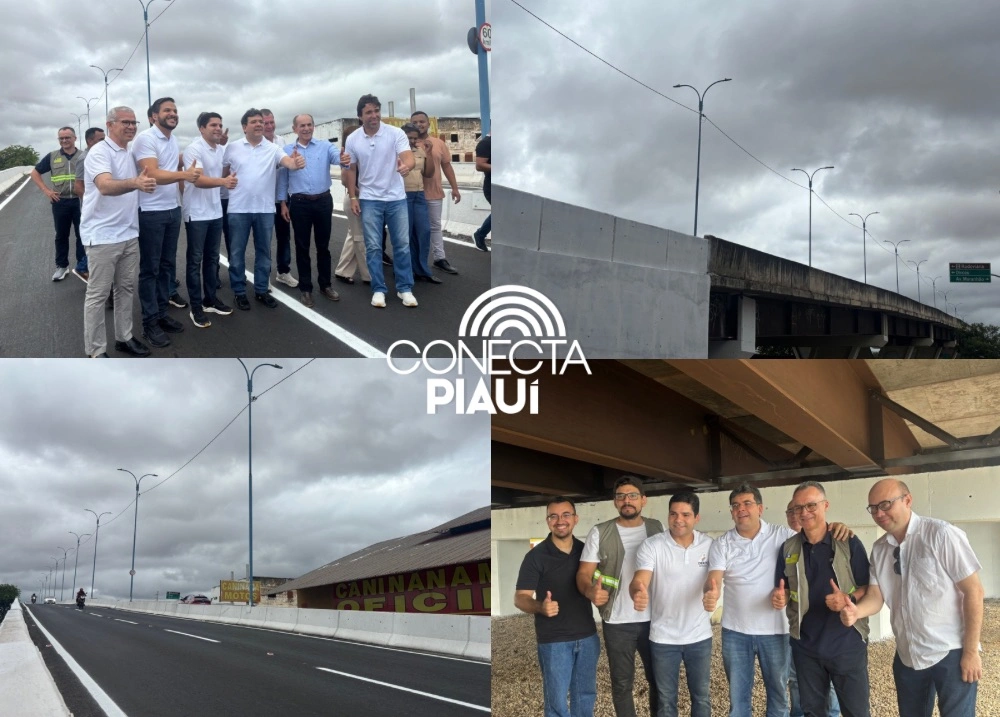 Viaduto da Miguel Rosa é entregue após reforma na zona Sul de Teresina