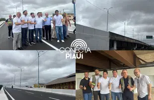 Viaduto da Miguel Rosa é entregue após reforma na zona Sul de Teresina (Foto: Conecta Piauí)