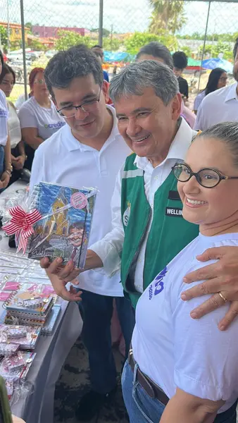 Wellington Dias e Rafael Fonteles cumprem agenda em Luzilândia e anunciam obras