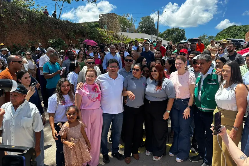 Wellington Dias e Rafael Fonteles cumprem agenda em Luzilândia e anunciam obras