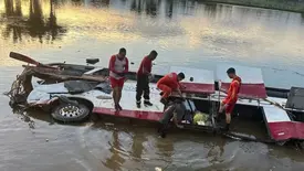 Acidente com ônibus de Timon deixa duas pessoas mortas no interior do Maranhão (Foto: Reprodução)