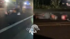 Acidente na BR-343 deixa vítima fatal entre Teresina e Altos (Foto: Reprodução)