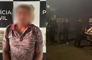 Acusado de estuprar criança em matagal é preso após anos foragido em Teresina (Foto: Divulgação/Polícia Civil)
