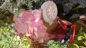 Adolescente furta carro do tio e provoca acidente em Santa Rosa do Piauí (Foto: Reprodução)