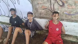 Adolescentes são apreendidos após tentarem furtar motocicleta em Parnaíba (Foto: Divulgação/PMPI)