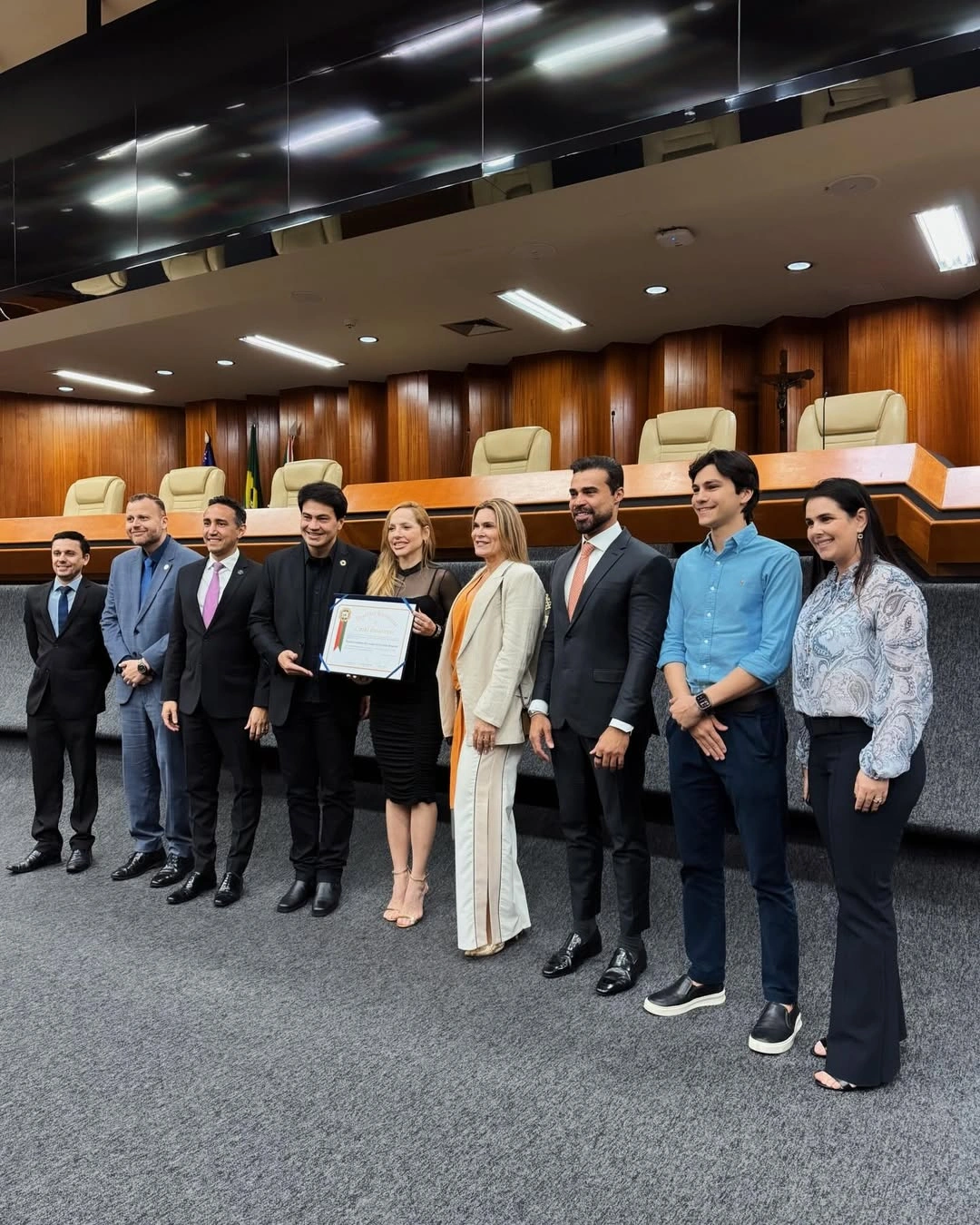 Advogada piauiense Isabella Paranaguá recebe título de cidadã goianiense