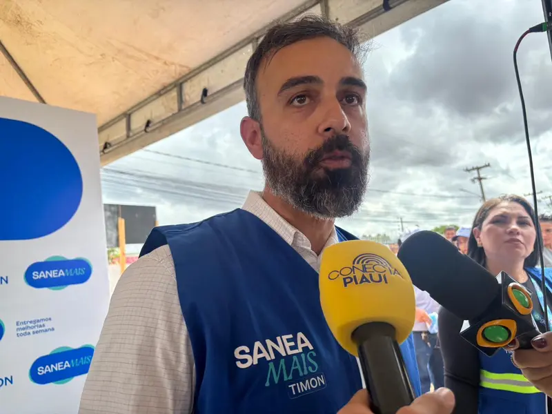 Águas de Timon lança SaneaMais, com obras que ampliam abastecimento de água