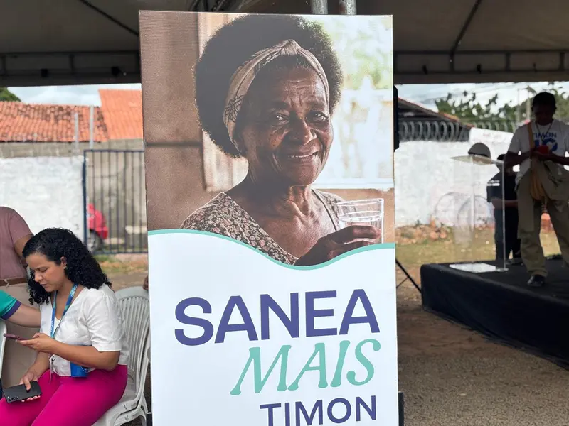 Águas de Timon lança SaneaMais, com obras que ampliam abastecimento de água