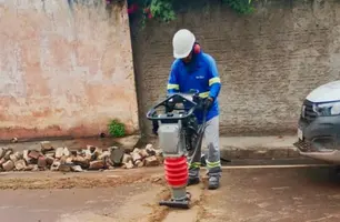 Águas do Piauí realiza obras nos bairros Tranqueiras e Mutirão (Foto: Reprodução / Águas do Piauí)