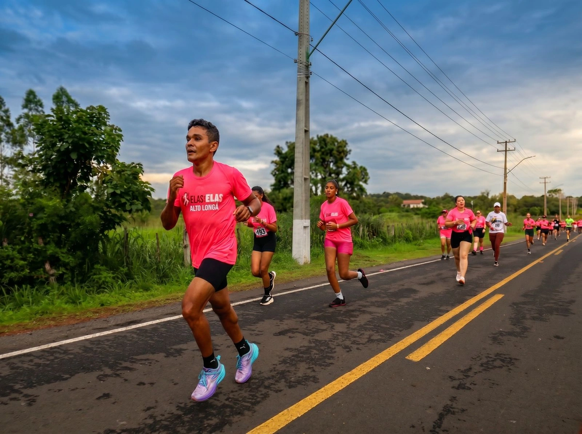 Alto Longá realiza corrida “Elas por Elas” com mais de 400 participantes
