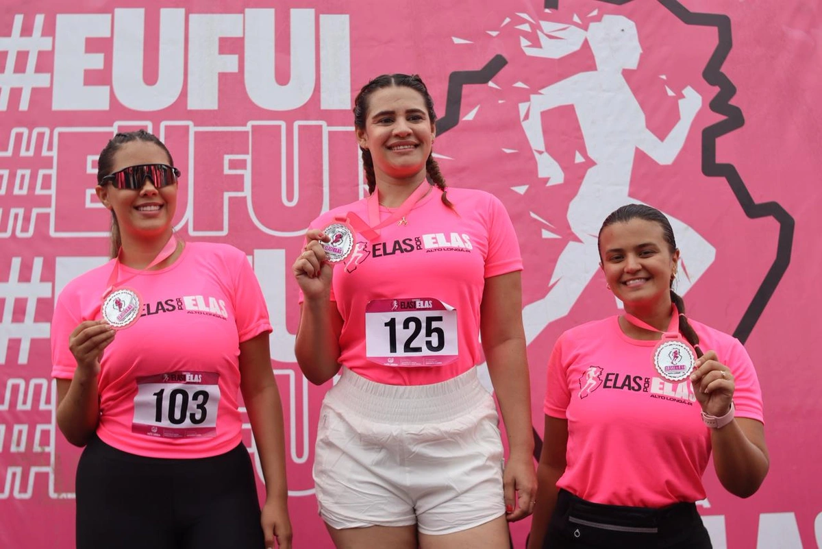 Alto Longá realiza corrida “Elas por Elas” com mais de 400 participantes