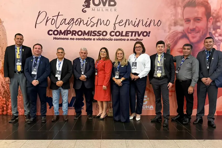 Andréa Amaral e vereadores de Altos participam de Marcha em Brasília