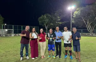 Após 12 anos, campo da Lagoa do Coco é revitalizado em São Gonçalo do Piauí (Foto: Reprodução)