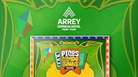 Arrey Express Hotel Picos se prepara para o Cidade Junina 2026 (Foto: Reprodução)