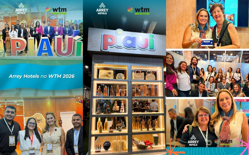 Arrey Hotels participa de feira internacional de turismo em São Paulo