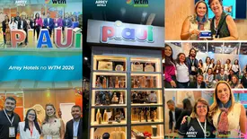 Arrey Hotels participa de feira internacional de turismo em São Paulo (Foto: Reprodução)