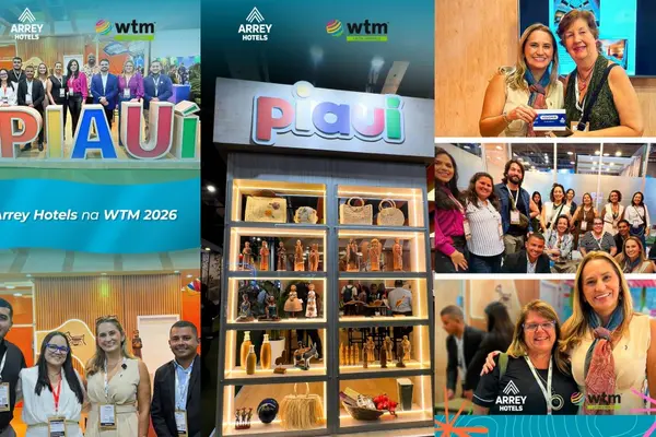 Arrey Hotels participa de feira internacional de turismo em São Paulo