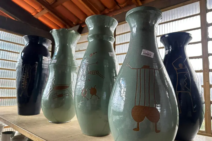 Artesanato da Serra da Capivara encanta turistas e gera renda no Piauí
