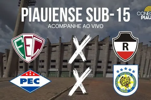 ASSISTA AO VIVO: Campeonato Piauiense Sub-15 começa com jogos no Albertão