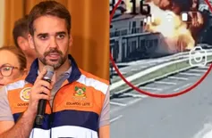 'Determinei empenho total', diz Eduardo Leite sobre queda de avião no RS