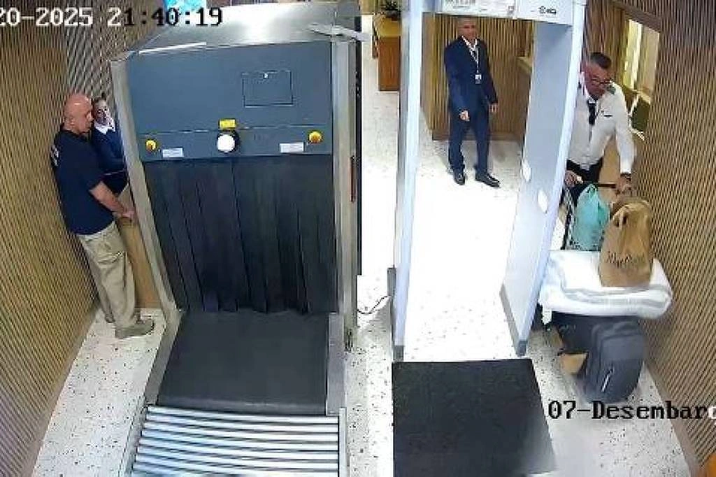 Bagagens não foram fiscalizadas