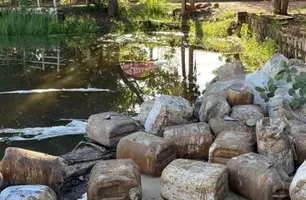 Balneário Xixá é interditado após derramamento de agrotóxicos em rodovia no Piauí (Foto: Reprodução)