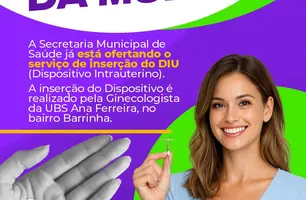 Beneditinos amplia acesso a contraceptivo com inserção de DIU na rede (Foto: Reprodução)