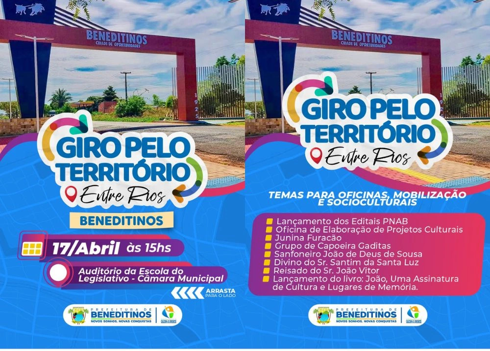 Beneditinos recebe Giro pelo Território com foco na cultura local