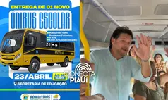 Beneditinos recebe ônibus escolar moderno com ar-condicionado para alunos