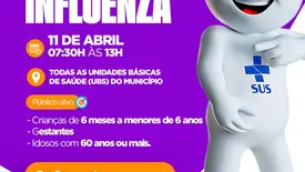 Bom Jesus realiza Dia D de vacinação contra influenza nesta sexta (Foto: Reprodução)