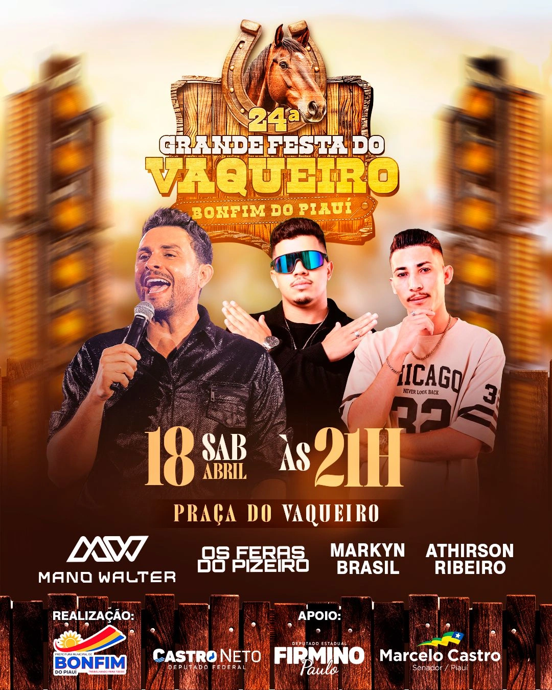 Bonfim do Piauí realiza a 24ª Grande Festa do Vaqueiro em abril