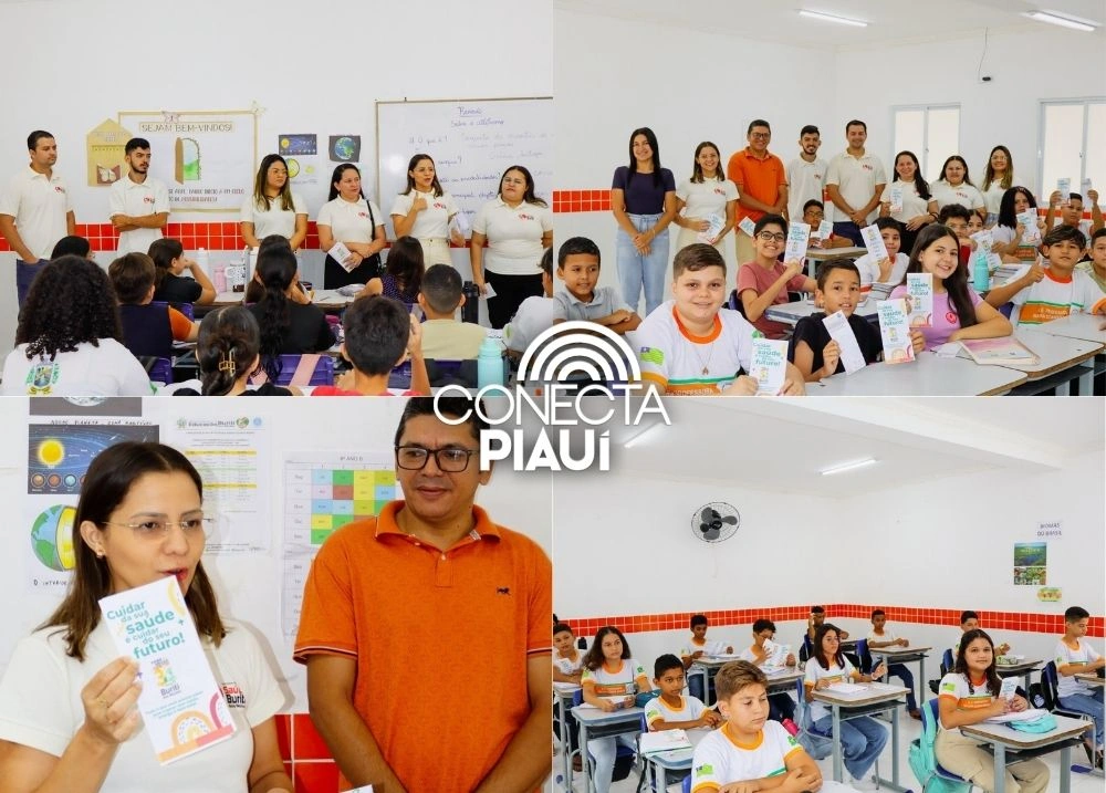 Buriti dos Montes promove ação de saúde com alunos da rede municipal